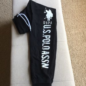 Polo sweatpants in Black. Size M,